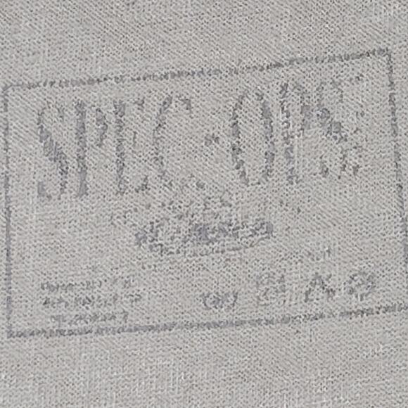 Spec-Op Gray Neck Gaiter – Approx. 12.5" x 10", Issued, Excellent Condition - Picture 4 of 4
